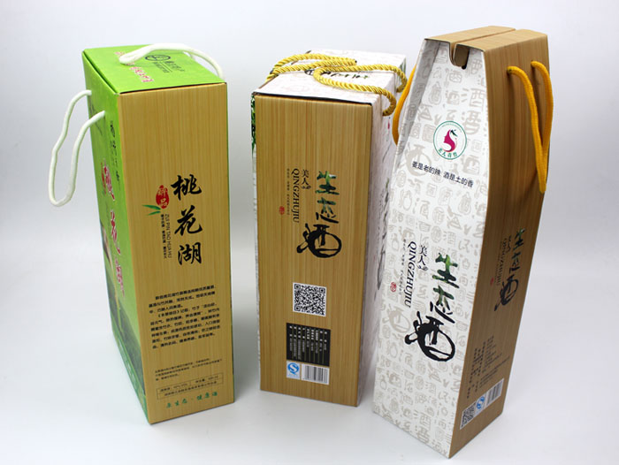 個(gè)性禮盒包裝讓“竹筒酒”身價(jià)倍增，長(zhǎng)沙包裝印刷廠再為桃江特產(chǎn)定制包裝